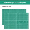 Sodeno Tools Thickened 24 x 36 Inch Self Healing Sewing Cutting Mat, A1 Rotary Cutting Sewing Mat for Crafts, Double Sided 5-Ply 