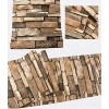 SODENO Rock Peel and Stick Wallpaper - Self-Adhesive & Removable Wallpaper Stone Decorations Contact Paper 17.7"x118" 3D Stone Textured Vinyl