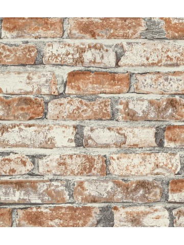 SODENO Brick Wallpaper Peel and Stick Brick Contact Paper for Walls Red 3D Faux Self-Adhesive Removable Wallpaper for Bedroom Kitchen 