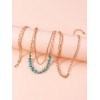 Turquoise Decor Waist Chain