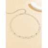 2pcs Disc Decor Waist Chain
