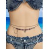 2pcs set Butterfly Charm Waist Chain