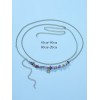 2pcs set Butterfly Charm Waist Chain